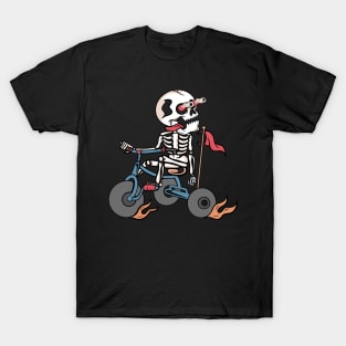 Skull and bicycle T-Shirt